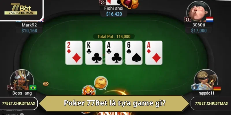 Poker được đầu tư giao diện hiện đại, thao tác mượt mà, cùng nhiều bàn cược lớn